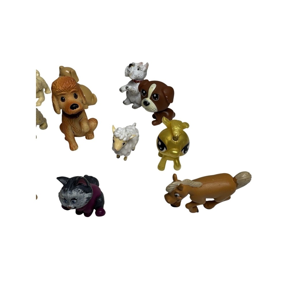 Mixed Lot 21pc Miniature‎ Animal Figures Paw Patrol Secret Life of Pets LPS Dogs - Picture 4 of 8